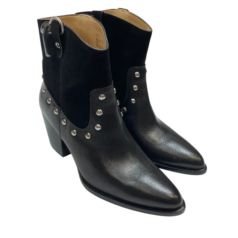 Boots Designer By Coach In Black, Size: 10