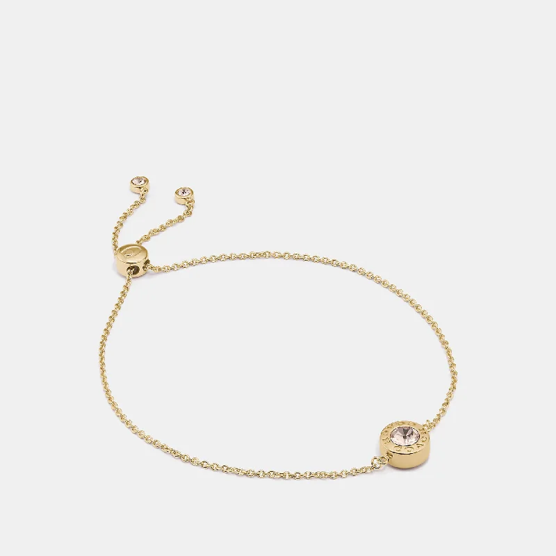 Coach Outlet Open Circle Slider Bracelet