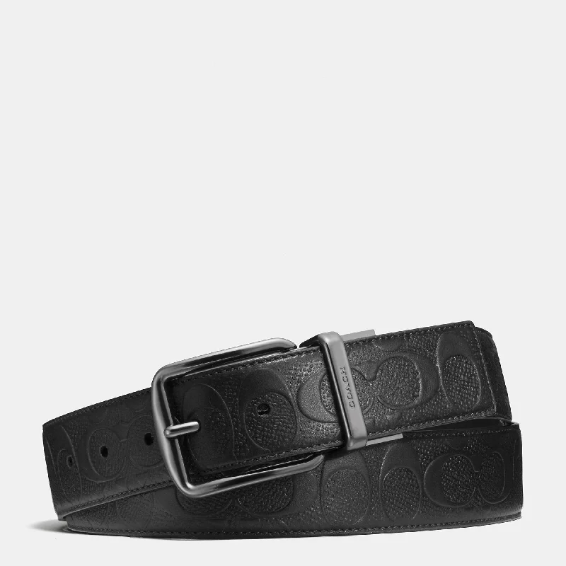 Coach Outlet Harness Buckle Cut To Size Reversible Belt, 38 Mm