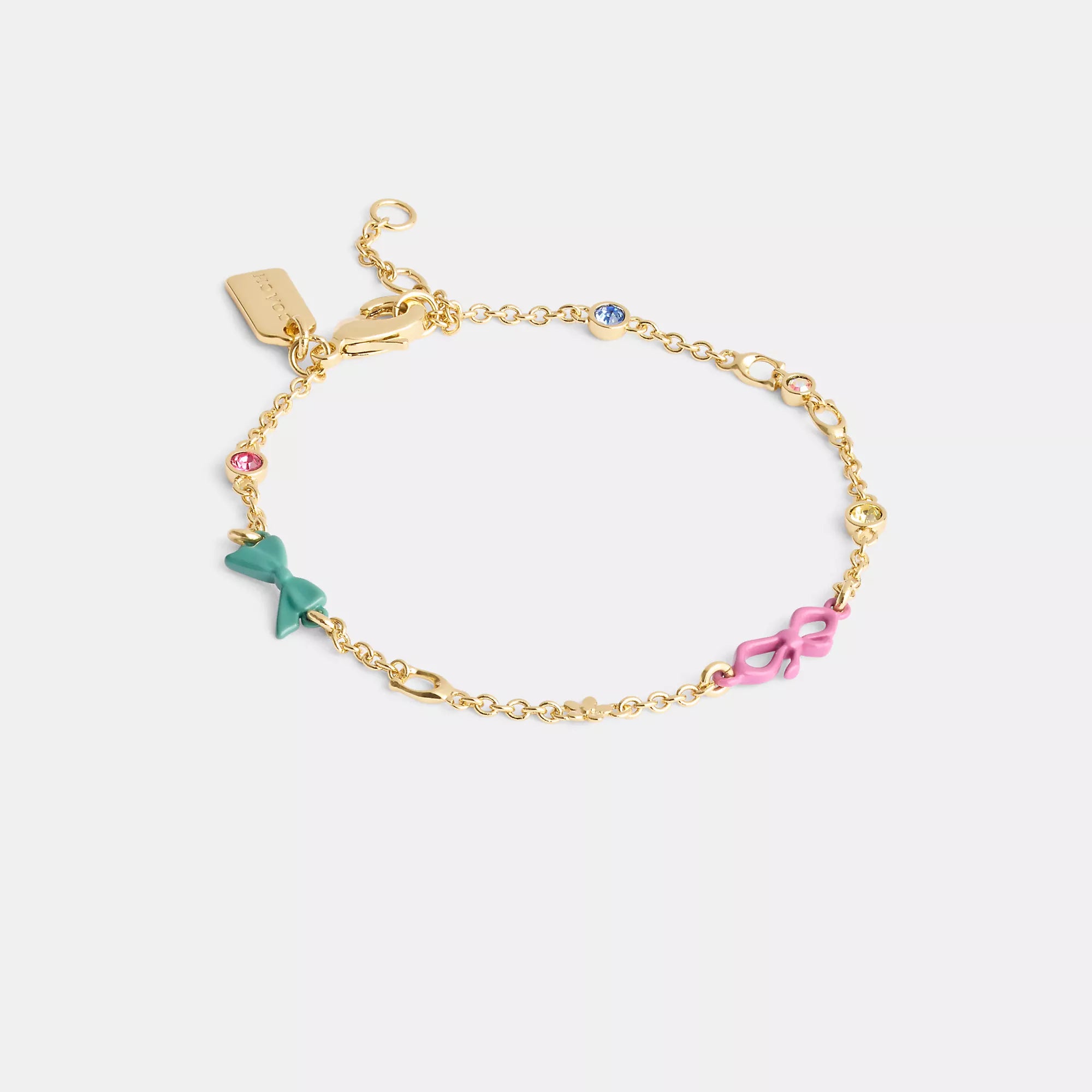 Coach Outlet Mini Bow Linear Bracelet