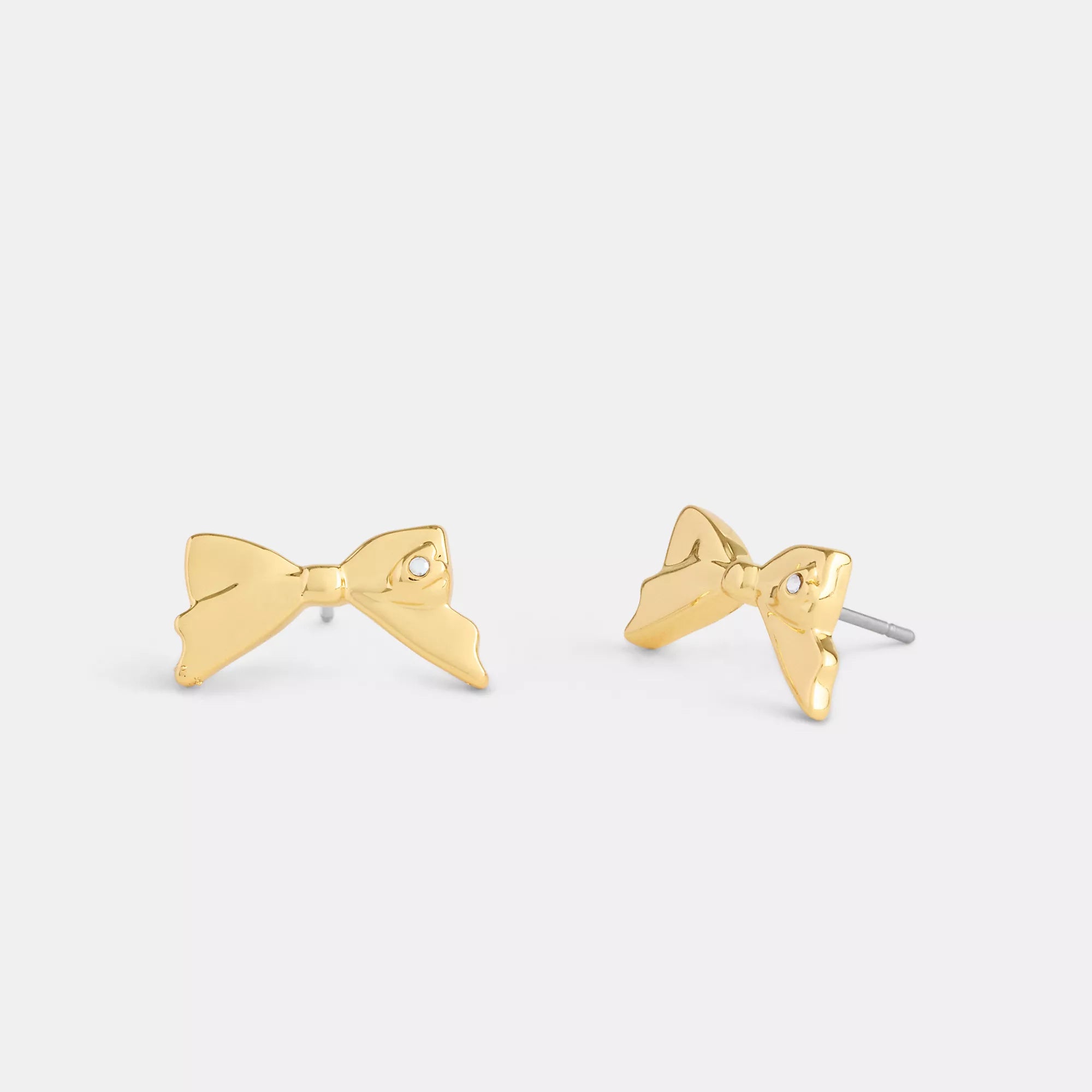 Coach Outlet Mini Bow Stud Earrings