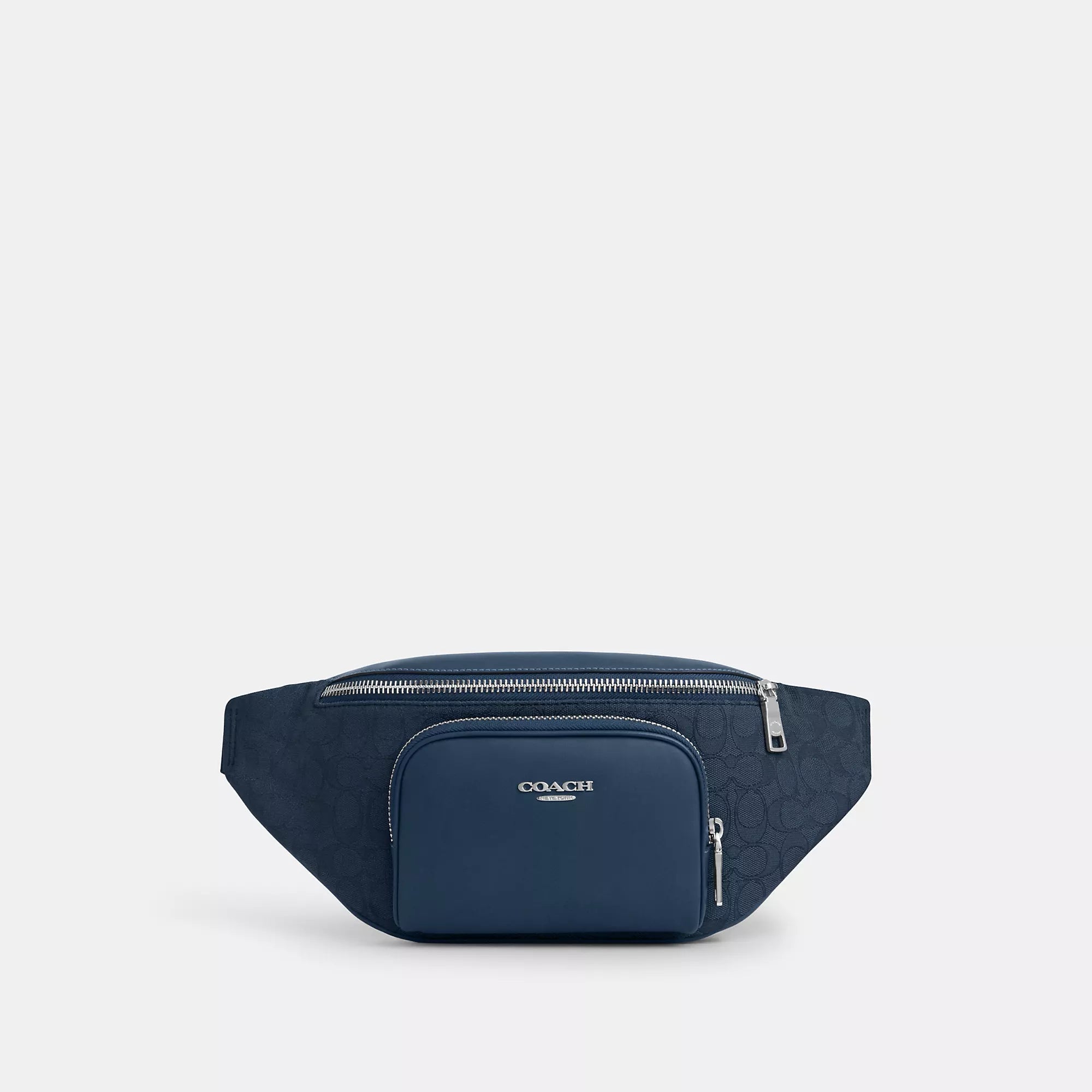 Coach Outlet Racer Belt Bag In Signature Jacquard