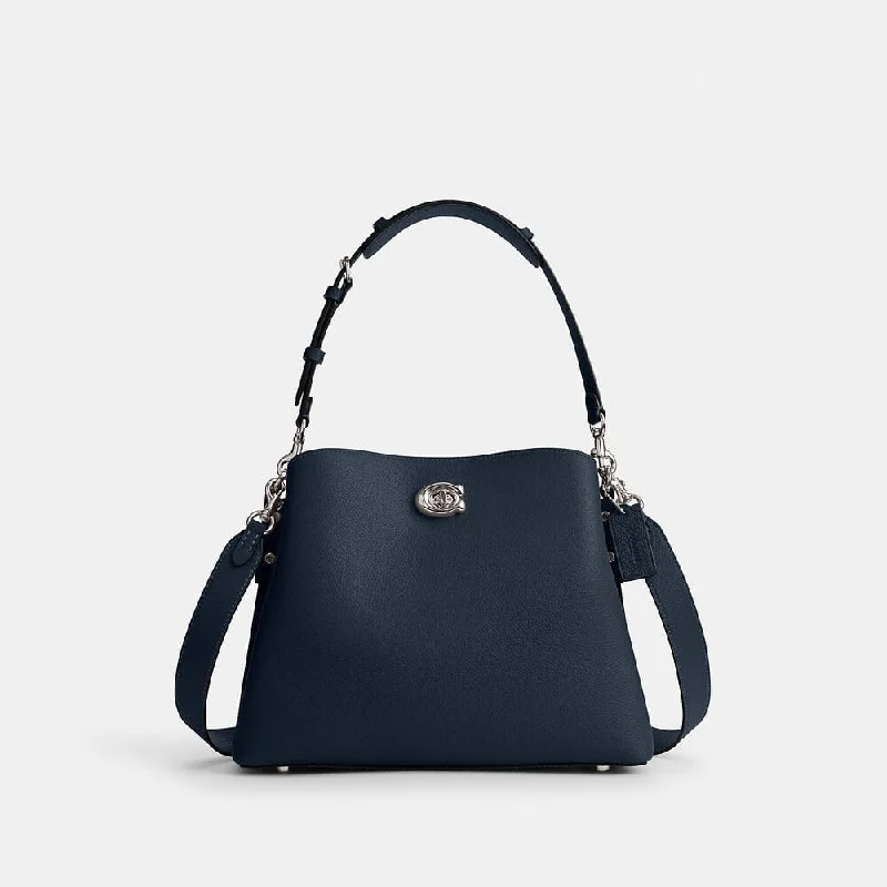 Coach Willow Shoulder Bag in Dark Navy