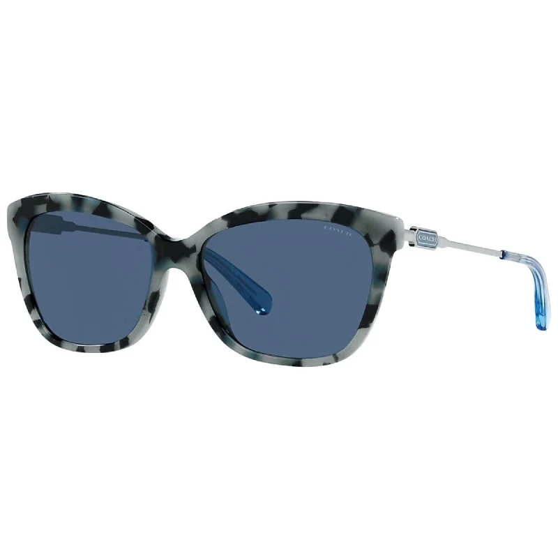 Coach Women's Sunglasses - L1168 Blue Tortoise/Silver Frame | COACH 0HC8305 559355