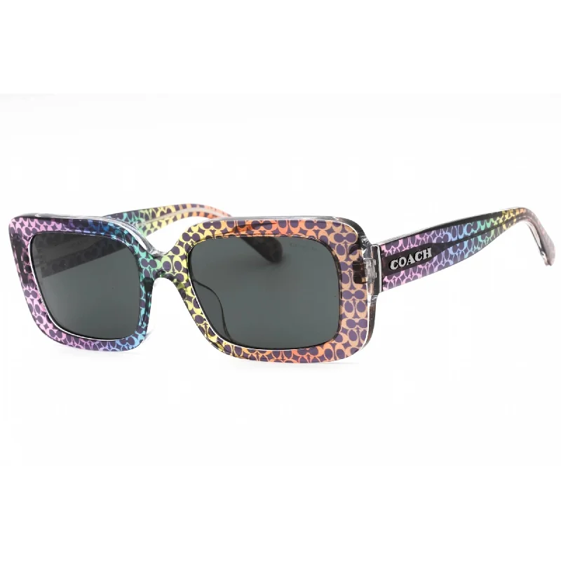 Coach Women's Sunglasses - Transparent Grey Signature C Pattern | 0HC8380U 583587