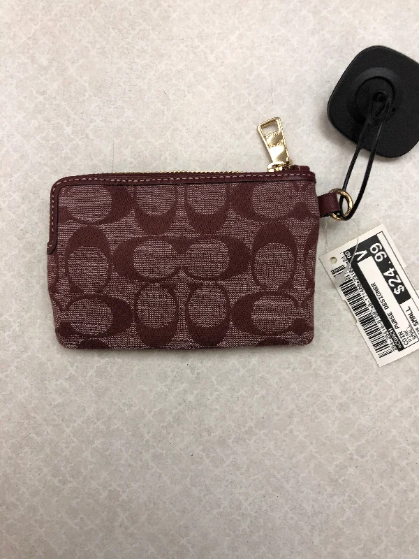 Coin Purse Designer By Coach  Size: Small