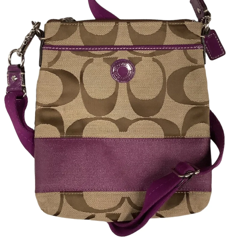 Crossbody Designer By Coach  Size: Small