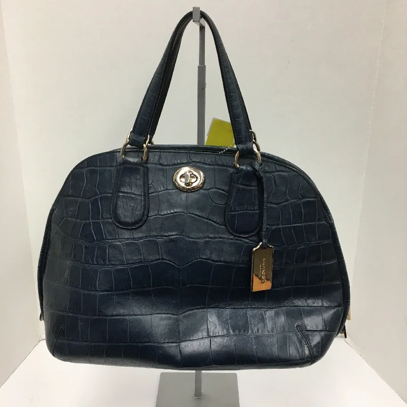 Handbag Leather By Coach O  Size: Large