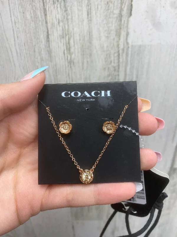 Necklace Set By Coach