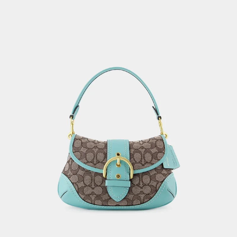 Soho Hobo Bag - Coach - Leather - Blue