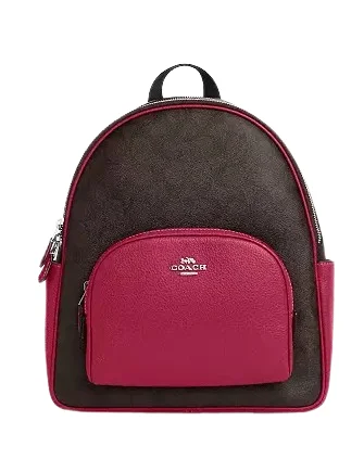 Coach Court Backpack In Signature Canvas