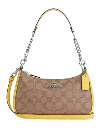 Coach Teri Shoulder Bag In Signature Canvas