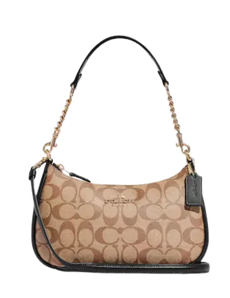 Coach Teri Shoulder Bag In Signature Canvas