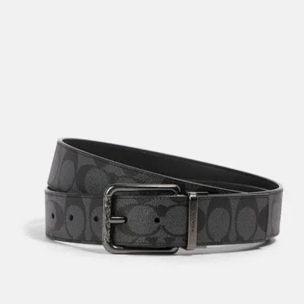 Harness Buckle Cut To Size Reversible Belt, 38 Mm