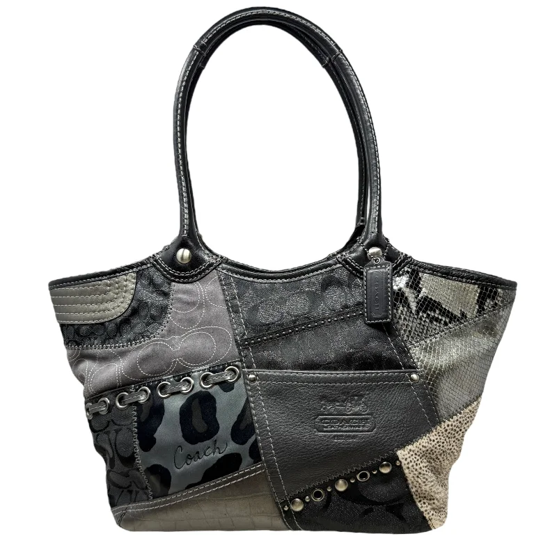 Legacy Bleecker Patchwork Tote Designer By Coach, Size: Medium